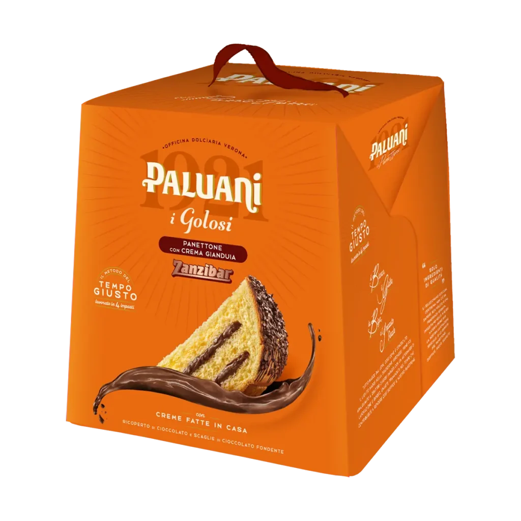 panettone crema gianduia